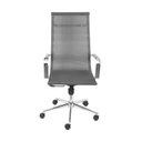 Ver imagem 3 de Cadeira de Escritório Office Alta 3303 Tela Mesh:cinza