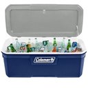 Ver imagem 2 de Caixa Térmica Cooler 150 Qt 142 Lt Lakeside Azul Coleman
