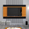 Painel Itália com Alto Brilho para Tv até 65 Polegadas:preto/cedro - 2