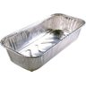 Assadeira Alumínio Descartável Bolo Inglês 590ml Com 100un - 2