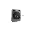 Ver mais imagens de Lava e Seca Brastemp 10kg/6kg titanium com Smart Sensor e Triplo Vapor - BNC10AS 110V