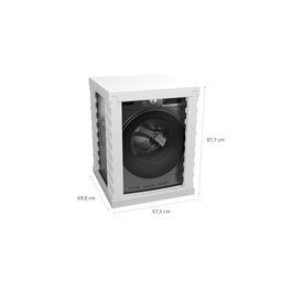 Lava e Seca Brastemp 10kg/6kg titanium com Smart Sensor e Triplo Vapor - BNC10AS 110V - 9