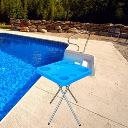 Mesa Petisqueira Desmontável/dobrável Azul Elegante Plus - 6