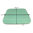 Ver imagem 3 de Encosto e Assento Escolar Formica Multilaminado Verde Claro