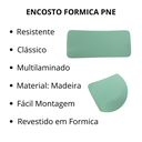 Ver imagem 4 de Encosto e Assento Escolar Formica Multilaminado Verde Claro