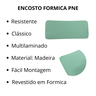 Encosto e Assento Escolar Formica Multilaminado Verde Claro - 4