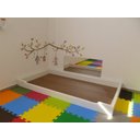 Ver imagem 3 de Espelho Acrílico Quarto do Bebê Neném Montessoriano 60x40cm