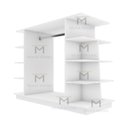 Ver imagem 2 de BALCÃO ARARA EXPOSITOR M201.2021.B (LOJA, ROUPAS) MUNDI MOVEIS