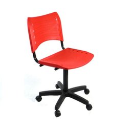 Cadeira Secretária Giratória Prisma Pistão Fixo - 1 Cadeira Secretária Giratória Prisma Pistão Fixo - 1