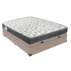 Cama Box com Baú Ortobom ISO100 Bege D33