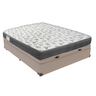 Cama Box com Baú Ortobom ISO100 Bege D33 - 1
