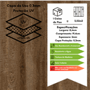 Ver imagem 2 de Piso Vinílico Auto Adesivo 2mm com Proteção - Imbuia - M2