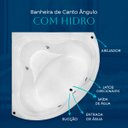 Ver imagem 4 de Banheira de Canto Angulo com Hidro - 127v