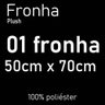 Fronha Plush Hedrons 50x70cm Cinza Cromo - 5