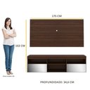 Ver imagem 7 de Rack com Painel TV 65" e Espelho Flórida Multimóveis V3137