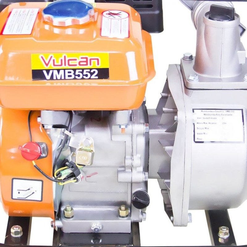 Motobomba a Gasolina de Alta Pressão Vulcan VMB552 - 2
