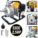 Ver imagem 2 de Motobomba Vulcan Autoescorvante Vb10b À Gasolina 2 Tempos 52cc 2,5hp Partida Manual