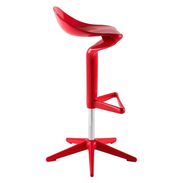 Cadeira Decorativa Vermelha MK-985 - Mercadão das Cadeiras - 3