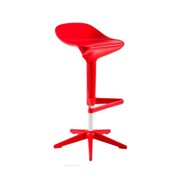 Cadeira Decorativa Vermelha MK-985 - Mercadão das Cadeiras - 2