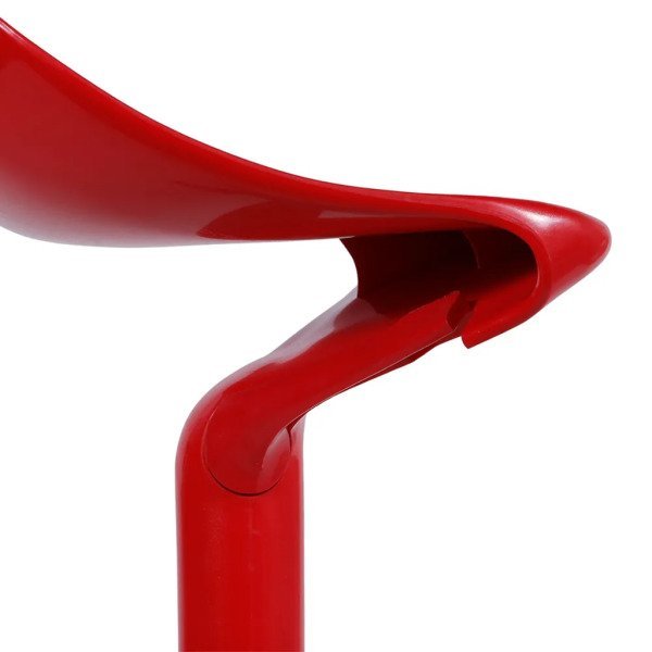 Cadeira Decorativa Vermelha MK-985 - Mercadão das Cadeiras - 5