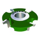 Ver imagem 1 de Fresa Post-Forming Ø 100 mm x Raio 10 mm x Furo 30 mm Esquerda - 04Z Widea 128504 Indfema