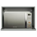 Ver imagem 5 de Armário Aéreo 60cm com Nicho para Microondas e Forno Elétrico Nice Madesa