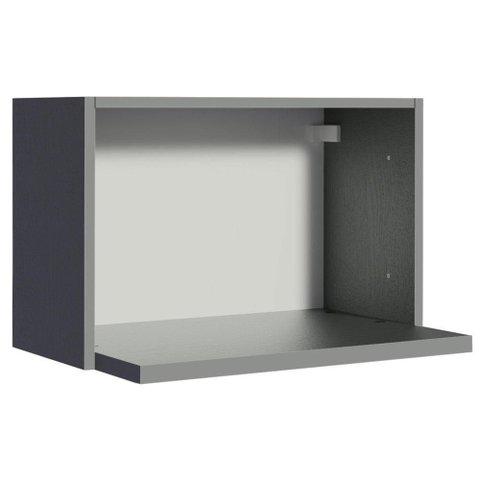 Armário Aéreo 60cm com Nicho para Microondas e Forno Elétrico Nice Madesa
