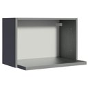 Ver imagem 1 de Armário Aéreo 60cm com Nicho para Microondas e Forno Elétrico Nice Madesa