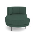 Ver imagem 4 de Sofá Chaise Longue Sala de Estar Living Lucca Esquerdo D02 Linho Verde Musgo C-117 - Lyam Decor