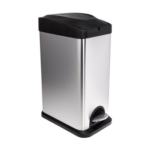 Lixeira Pedal Aço Inox Biovis 15 Litros