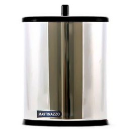 Lixeira Inox Prata 6,3 Litros Para Pia de Cozinha e Banheiro - 1