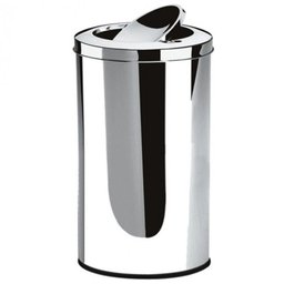 Lixeira Inox 9,1 Litros com Tampa Basculante - Martinazzo - 1