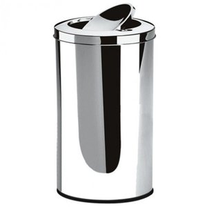 Lixeira Inox 9,1 Litros com Tampa Basculante - Martinazzo