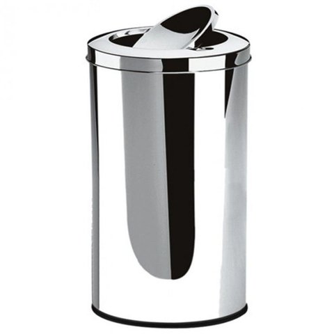 Lixeira Inox 9,1 Litros com Tampa Basculante - Martinazzo