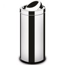 Ver imagem 2 de Lixeira Inox 9,1 Litros com Tampa Basculante - Martinazzo