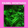 Papel de Parede 3D Painel 2,5M Folhas Palmeiras Verde Viníl Jadim Realista Auto Colante Lavável - 3