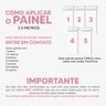 Papel de Parede 3D Painel 2,5M Folhas Palmeiras Verde Viníl Jadim Realista Auto Colante Lavável - 6