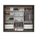 Ver imagem 4 de Guarda-Roupa Casal com Espelho 3 Portas de Correr Lotse Espresso Móveis Flex Color