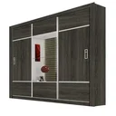 Ver imagem 3 de Guarda-Roupa Casal com Espelho 3 Portas de Correr Lotse Espresso Móveis Flex Color
