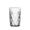 Jogo de Copos Diamante Clear 350ml Vidro Class Home - 2