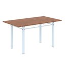 Ver imagem 4 de Conjunto para Sala de Jantar com 6 Cadeiras Lívia Branco/Bege