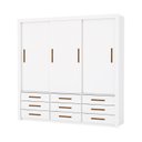 Ver imagem 3 de Guarda-Roupa Casal Anjos 3 Portas