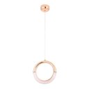 Ver imagem 3 de Lustre Pendente Nordecor Woni 2414 Dourado Led Bivolt