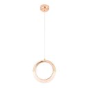Ver imagem 4 de Lustre Pendente Nordecor Woni 2414 Dourado Led Bivolt