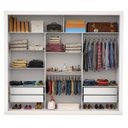 Ver imagem 4 de Guarda-Roupa Casal com Espelho 3 Portas de Correr Lotse Espresso Móveis