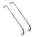 Ver mais imagens de Alça Barra Apoio Kit 3 Uni Inox 70cm Gestante Deficiente Acessivel Idoso Criança Suporte Segurança A
