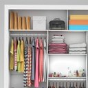 Ver mais imagens de Guarda-Roupa Casal com Espelho 3 Portas de Correr Bahia