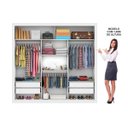 Ver imagem 5 de Guarda-Roupa Casal com Espelho 3 Portas de Correr Bahia