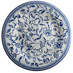 Prato de melamina decorado floral 27cm - 2