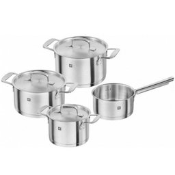 Conjunto de Panelas Aço Inoxidável, 4 peças, ZWILLING Base - 1